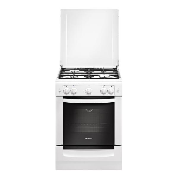 Плита газовая Gefest ПГ 6100-01, белая, 60 см