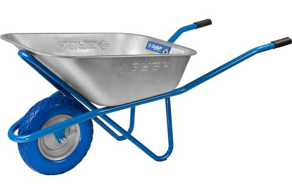 Тачка садово-строительная ЗУБР ПТ-200 110л/220кг 1-колёсная (арт.39903)