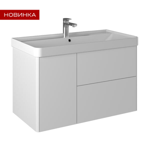 Тумба Briz Сенсе т20-90 под раковину Beauty 90, 248 03-20090-20 00 БЕЛ