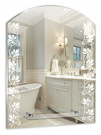 Зеркало Silver Mirrors Купидон с полкой 53,5x67 см