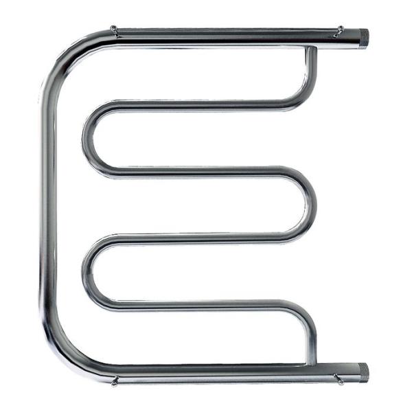 Полотенцесушитель водяной Тера Фокстрот ПМ 500х500 мм, боковое подключение 500 мм, 2 полки