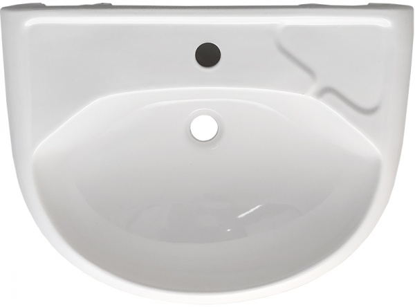 Раковина Лобненский Стройфарфор Парус с отверстием без перелива