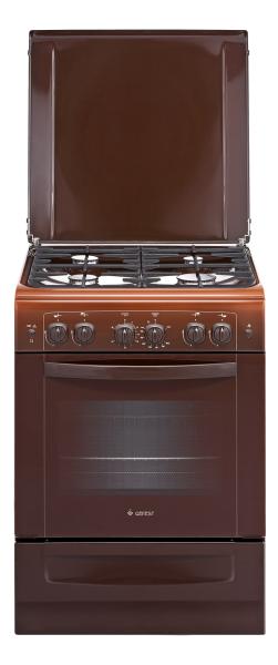 Плита кухонная газовая GEFEST 6100-02 0001 коричневая