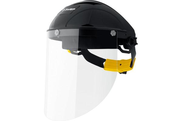 Щиток защитный лицевой сектор удлинённый экран 220x315 мм, Зубр