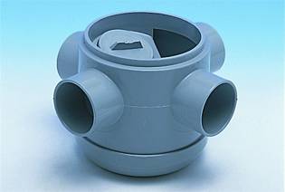 MRFG1 Напольный водосток с 50 мм выходом и 100/110 мм входом, высо