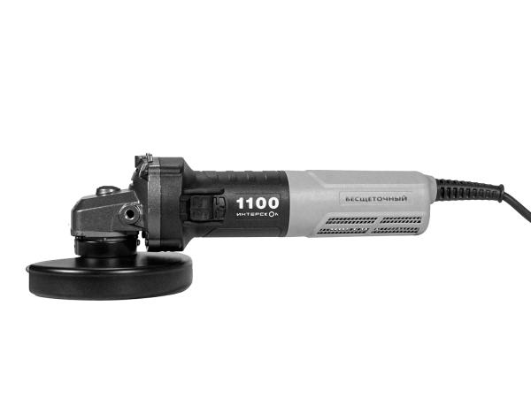 Шлифмашина угловая сетевая Интерскол УШМВ-125/1100Э ПРОМО, 1100 Вт, 125 мм