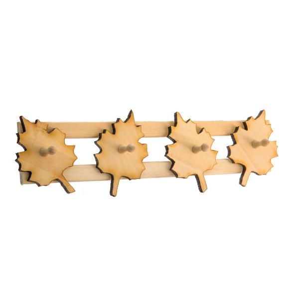 Вешалка Клен 4 крючка