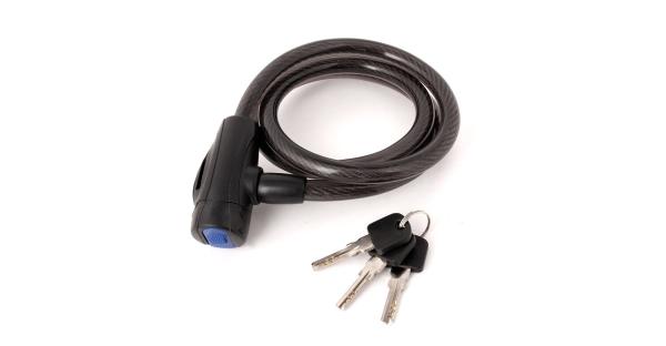 Замок навесной PD-84-100CM с тросом, 1000 мм, Apecs