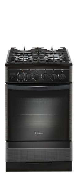 Плита кухонная газо-электрическая GEFEST 5502-03 0044 черная