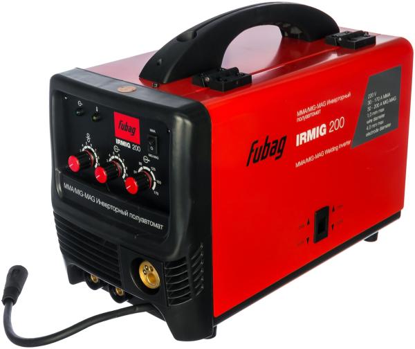 Сварочный полуавтомат инвертор IRMIG 200 с горелкой FB 250 3м FUBAG