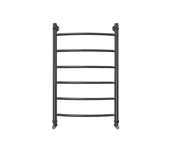Полотенцесушитель водяной Арго Универсал П6 400x800 мм, дуга, черный матовый