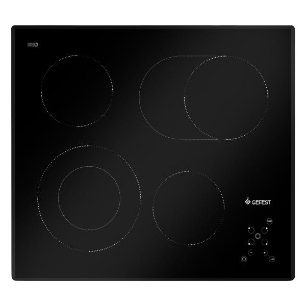 Панель варочная электрическая Gefest ЭС В СН 4231, черная