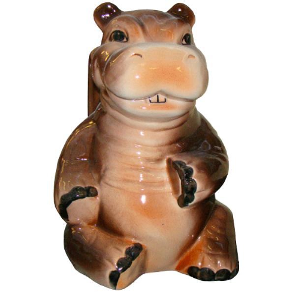 Ершик для унитаза ПКФ Фарфор Бегемот коричневый