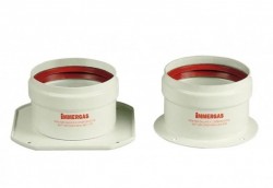 Комплект патрубков с фланцем для подключения к котлу d 80мм