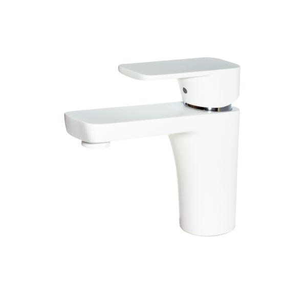 Смеситель для раковины D&K Berlin Steinbeis DA1432126 белый