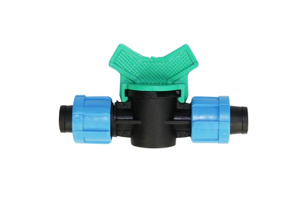 Кран проходной для ленты капельного полива, (ДС.060129) MP-У