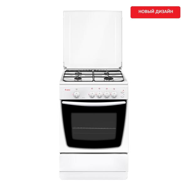 Плита газовая Gefest ПГ 1200 С6, белая, 60 см