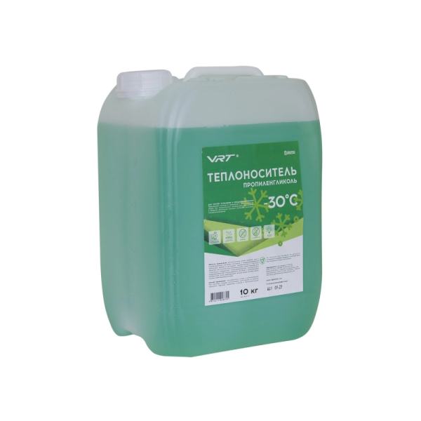Теплоноситель VRT -30 на основе пропиленгликоля, 10 кг