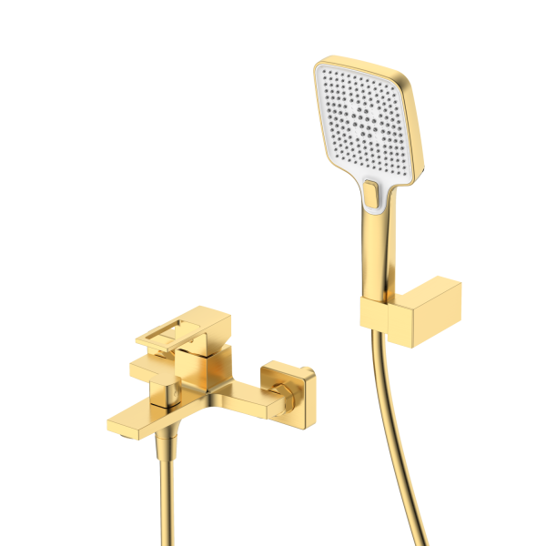 Смеситель для ванны DQ Dortmund DA1713207 золото матовое