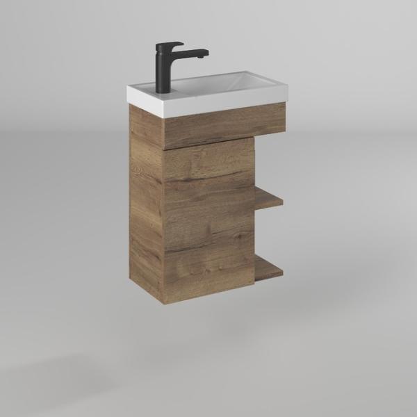 Тумба Briz Берн т18-45 дуб веллингтон под раковину Фостер 450