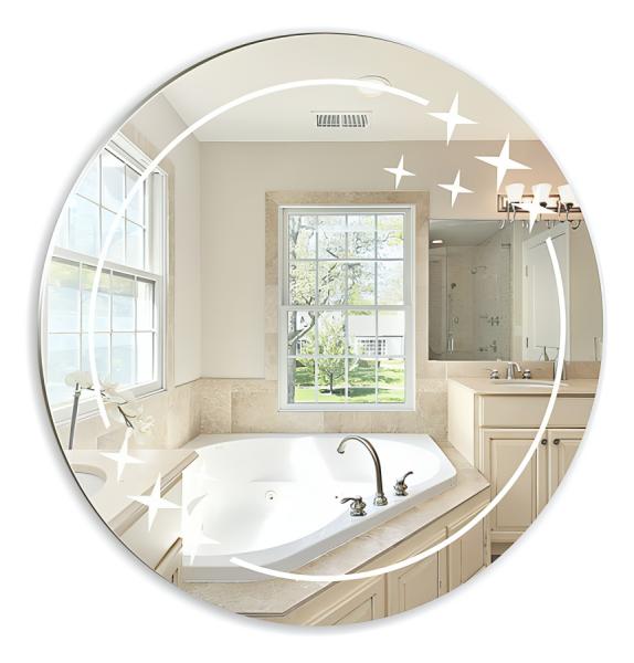 Зеркало Silver Mirrors Звезда Ø 58