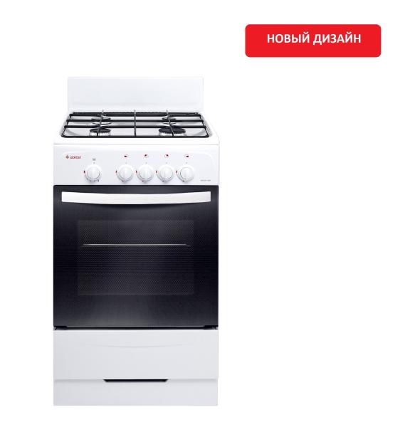 Плита газовая Gefest ПГ 3200-08 К33, белая, 50 см