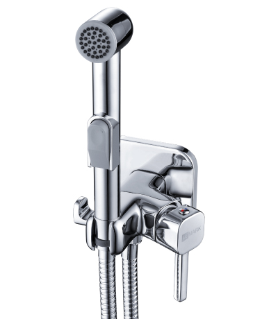 Смеситель для биде встраиваемый с гигиеническим душем SOLO Lemark LM7165C