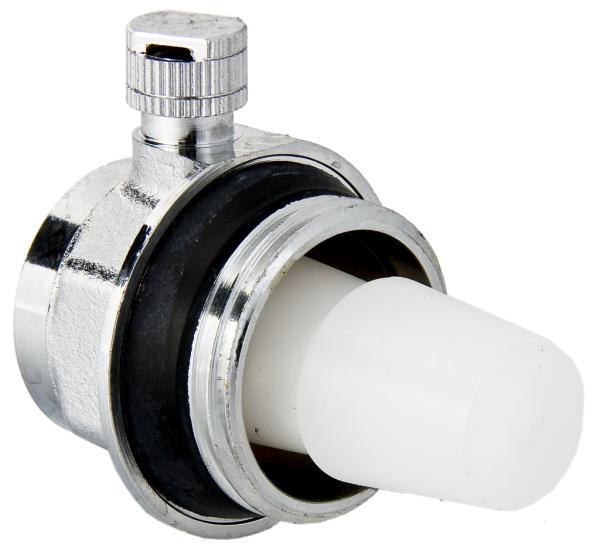 Воздухоотводчик автоматический для радиаторов Valtec VT 501 1" лев. (1)