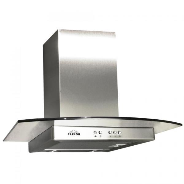 Вытяжка ELIKOR Кристалл 50 сильвер