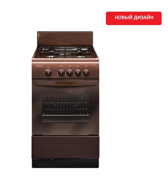 Плита газовая Gefest ПГ 3200-08 К19, коричневая, 50 см