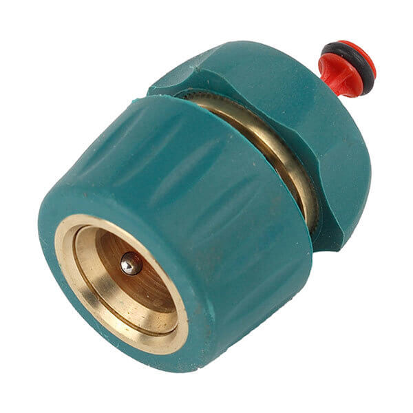 Соединитель с автост. RACO"PROFI-PLUS" д/шланга 3/4", латунь с TPR (арт.4244-55106В)