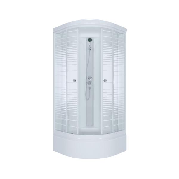 Душевая кабина Triton Стандарт 100x100В Полосы