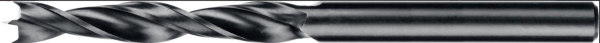 Сверло по дереву спиральное 6x90/50 мм, цилиндрический хвостовик, Зубр