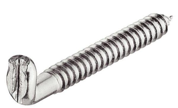 Резьбовой крючок для подвешивания 55 мм, сталь, оцинков., Hafele, 057.02.912