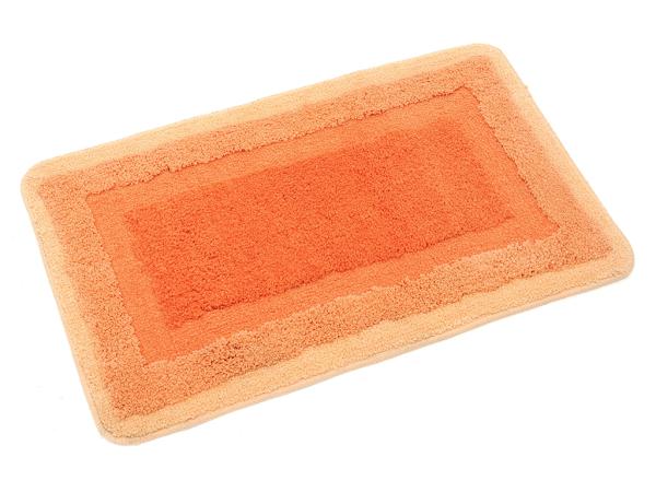 Коврик для ванной комнаты Wess Belorr 80х50 см, оранжевый