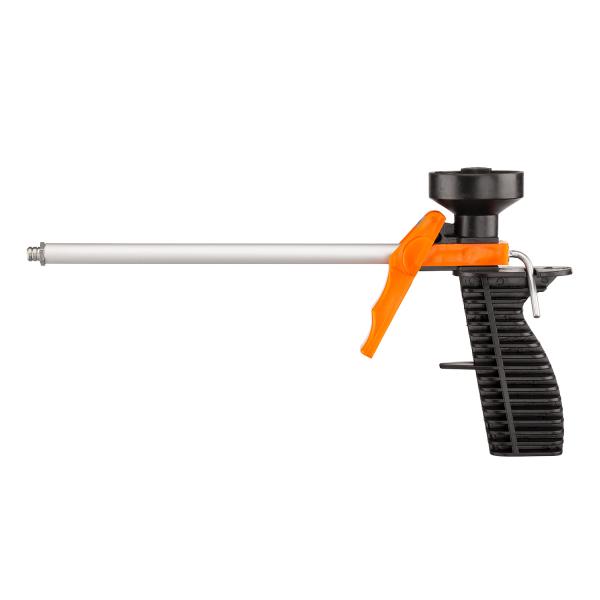 Пистолет для монтажной пены, графит с алюминиевым стволом, Amigo