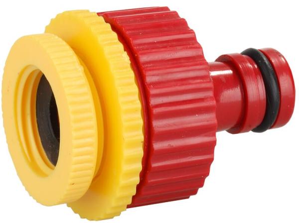 Адаптер с внутр. резьбой универс. GRINDA 1/2"x3/4"x1" пластик. (арт.8-426307)