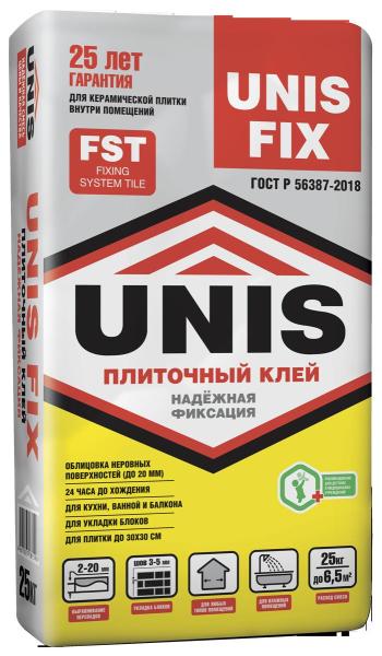 Клей UNIS FIX 25 кг