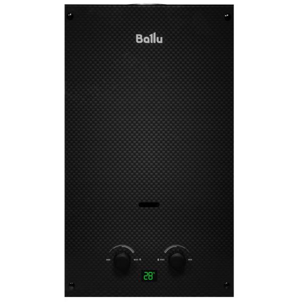 Водонагреватель газовый проточный Ballu GWH 10 Fiery Glass Carbon, НС-1584731