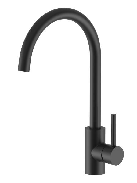 Смеситель для кухни Santek Риф WH5A41025N001 черный