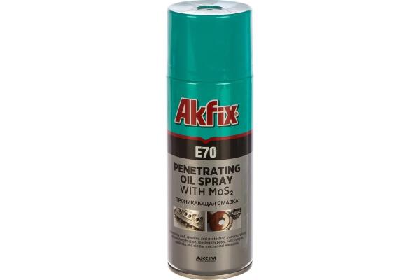 Смазка проникающая Akfix E70, 400 мл, Akfix