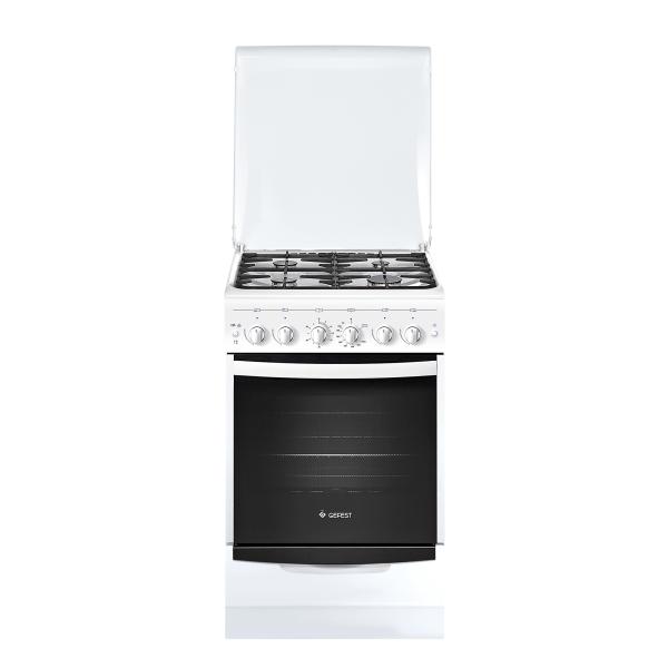 Плита газовая Gefest ПГ 5100-02, белая, 50 см