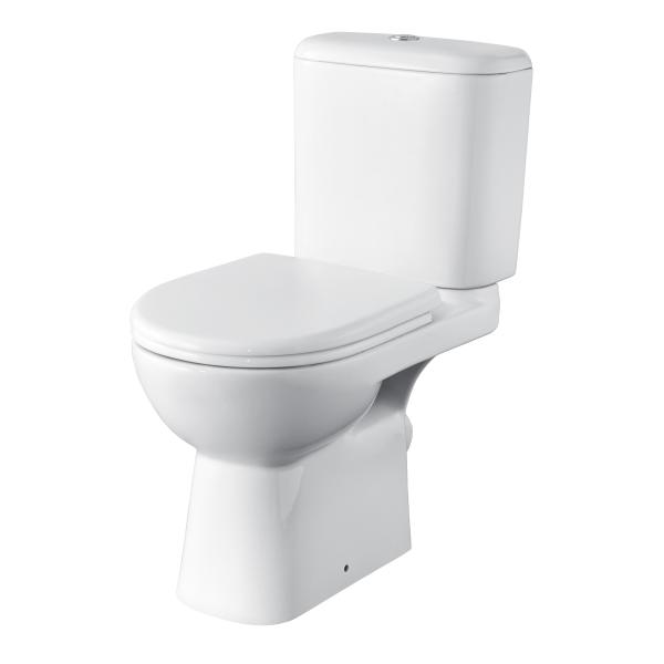 Унитаз-компакт Roca Access прямой выпуск, сиденье с микролифтом