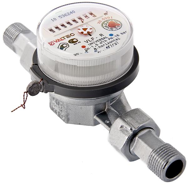 Водосчётчик универсальный Valtec 3/4" 105 мм