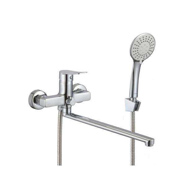 Смеситель для ванны Milardo Demi DEMSB00M10, длинный излив