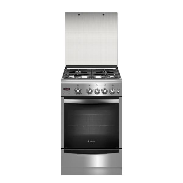 Плита газовая Gefest ПГ 5100-03 0004, нержавеющая сталь, 50 см