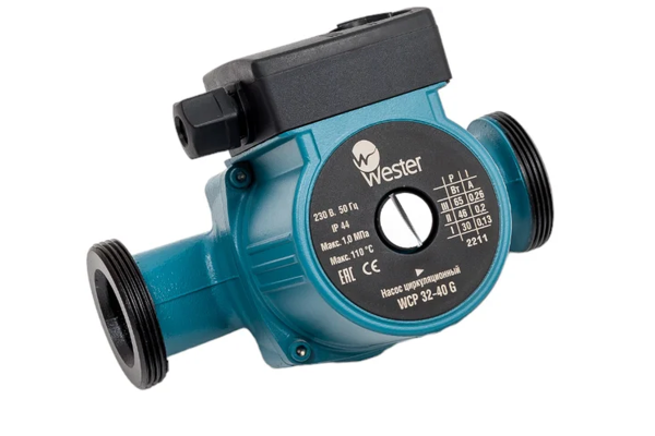Насос циркуляционный Wester WCP 32-40G, 180 мм, с гайками
