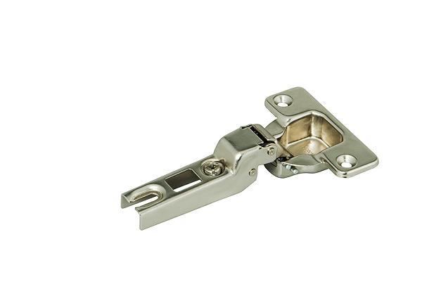 Петля для полунакладных дверей Metalla A, 110°, схема 52/5.5, монтаж задвижением, Hafele, 311.90.504