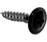 Саморез с прессшайбой 4,2х32 мм черный, RAL9005