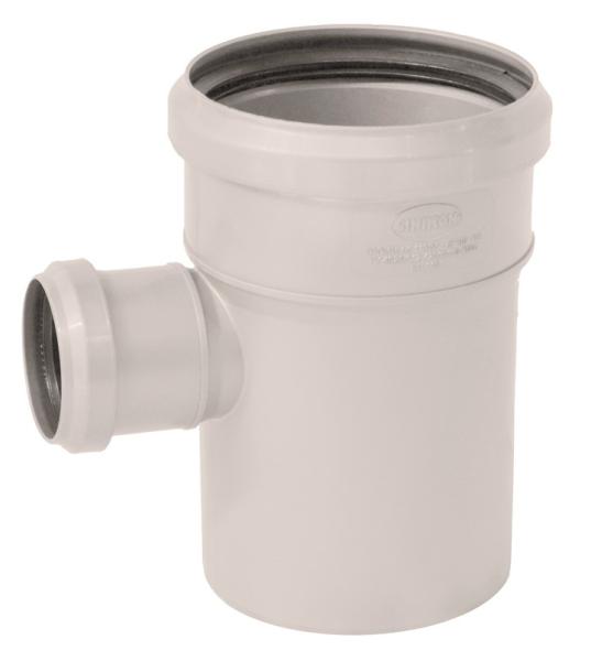 Тройник бесшум. D110 х 050 х 87`